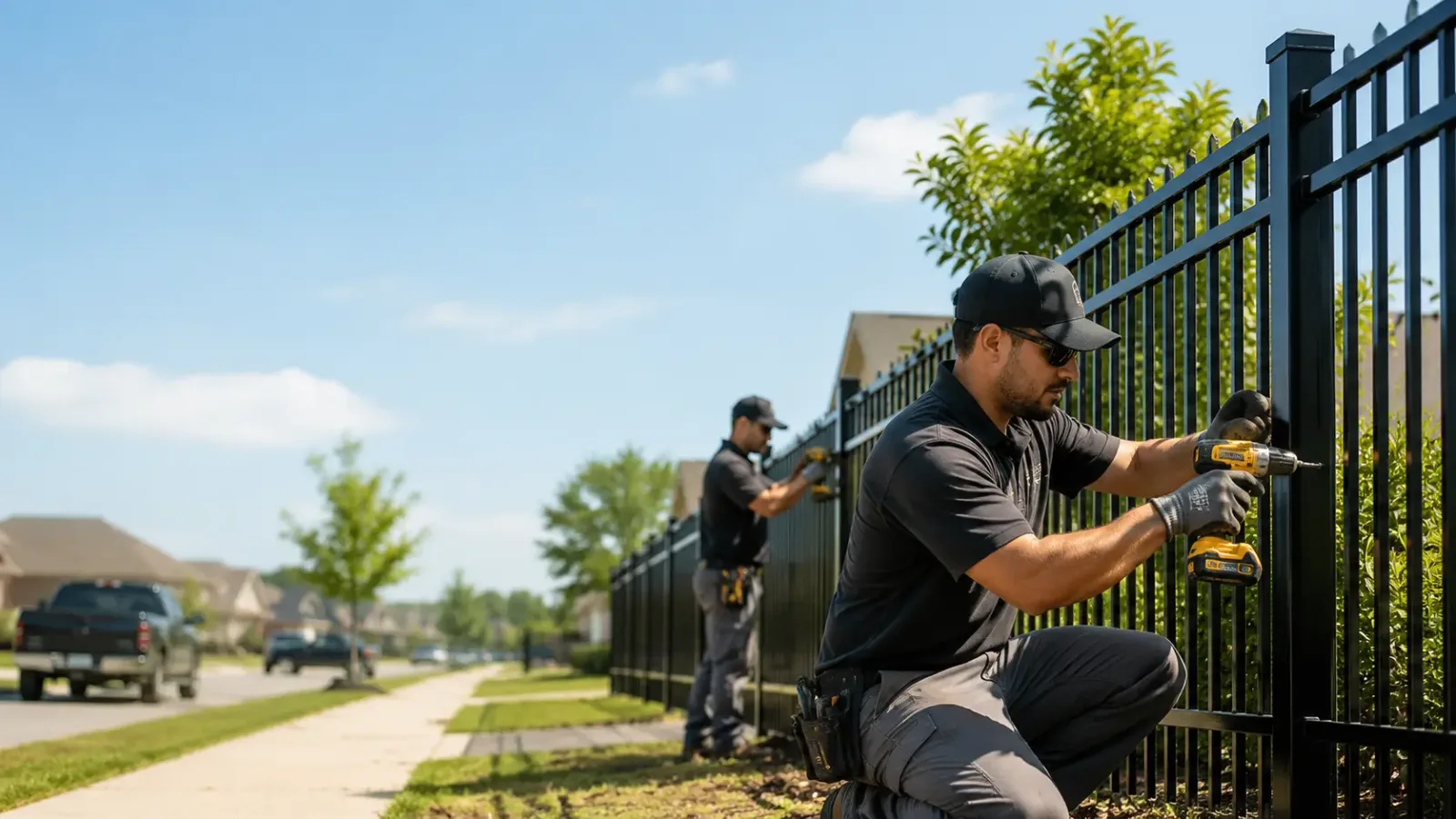 Metal Fence Installation in Thurston, NE